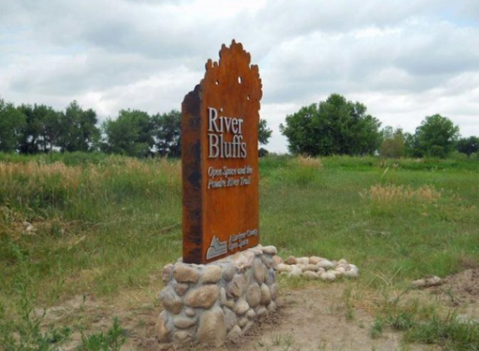 Знак Freestanding бульвара страны декоративный выдерживая стальной Signage