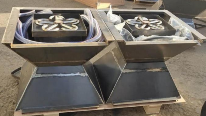 На открытом воздухе декоративные шары воды ямы огня газа Corten стальные для бассейна
