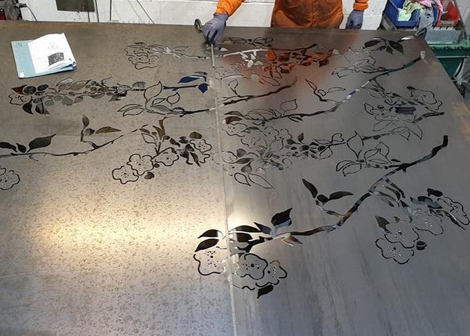 Панель раздела экрана ржавчины стали Corten поставщика Китая
