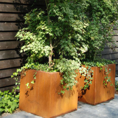 Коммерчески ржавая погода плантатора металла Corten стальная на открытом воздухе устойчивая