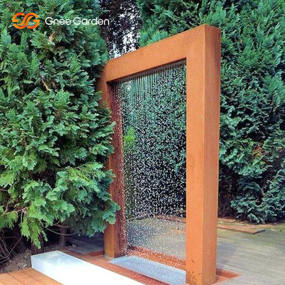 стена воды 3mm толстая декоративная деревенская Corten стальная прочная