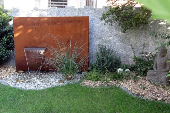 сад металла корозии 1800mm анти- орнаментирует ринв воды Corten стальной