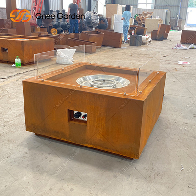Газа мебели патио камина Corten яма огня Corten стального стальная декоративная