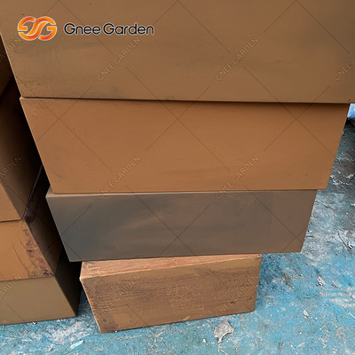 Плантатор металла заварки цветочного горшка Corten коробки плантатора Corten стальной