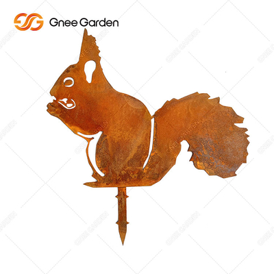 Сад Corten ранга AISI GB стальной орнаментирует животную скульптуру
