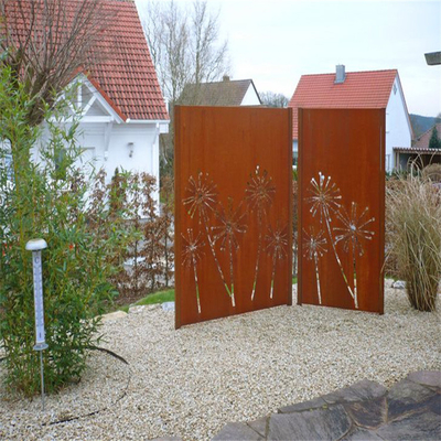 Высекаенный декоративный сад Corten стальной экранирует обслуживание ODM OEM панелей