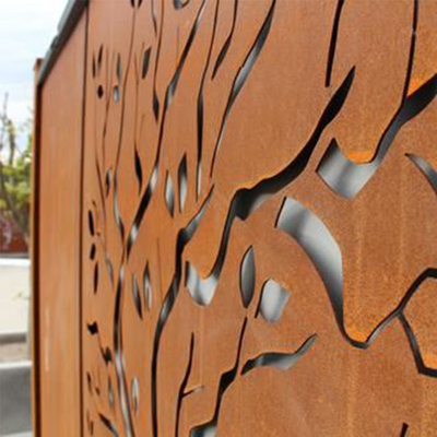 Загородка экрана сада Corten продуктов сада металла украшения прямоугольника стальная