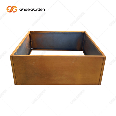 Легкая собранная сталь Corten подняла кровати сада для засаживать цветков