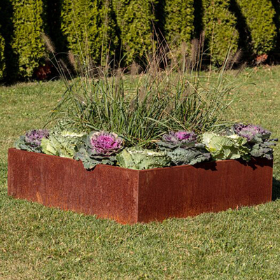 Доказательство корозии кроватей овоща кроватей ODM Corten OEM поднятое сталью поднятое металлом