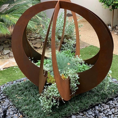Плантаторов Corten сада Gnee на открытом воздухе больших стальных декоративное