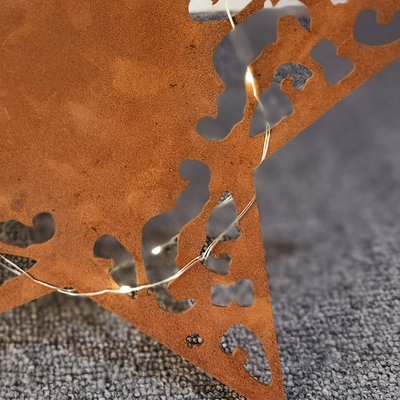 Сад Corten Handmade звезды форменный стальной орнаментирует персонализированный