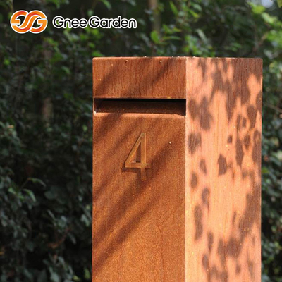 Коробки падения пакета мебели металла Corten стальная заржаветая функция на открытом воздухе стальной Multi
