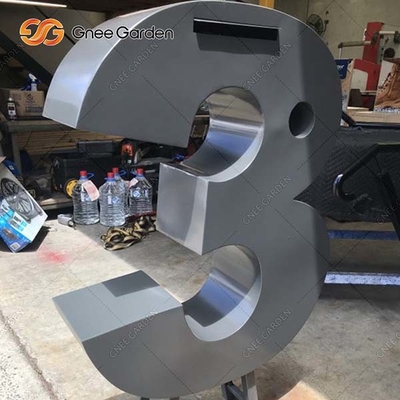 высота 950mm заржавела коробка падения металла стального почтового ящика Corten на открытом воздухе