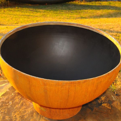 Ориентированный на заказчика лазер отрезал яму на открытом воздухе Prerusted огня Firepits портативную Corten стальную