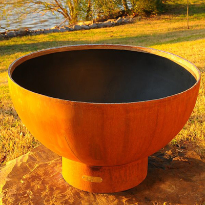 Ориентированный на заказчика лазер отрезал яму на открытом воздухе Prerusted огня Firepits портативную Corten стальную