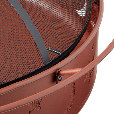 Подгонянный металл штемпелюя стальную толщину Firebowl 3mm стали Corten ямы огня