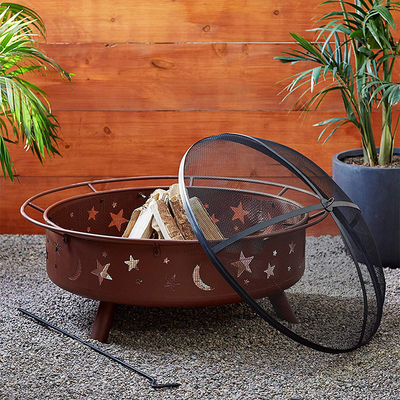 Подгонянный металл штемпелюя стальную толщину Firebowl 3mm стали Corten ямы огня
