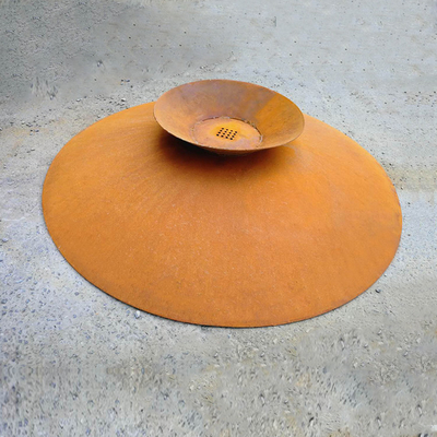 Горелка на открытом воздухе ямы огня Corten стальной ржавая на открытом воздухе для задворк