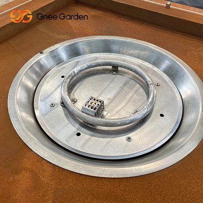 Сталь Firepit Corten квадрата на открытом воздухе стального патио сада ямы огня декоративная