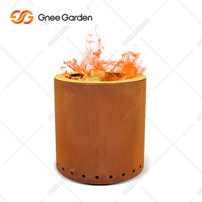 Ямы огня Corten ямы огня Corten горение стальной на открытом воздухе стальной ржавое деревянное