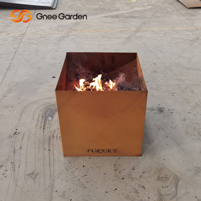 Древесина ямы огня ржавчины Corten сада патио на открытом воздухе располагаясь лагерем стальная горя 3mm толстый