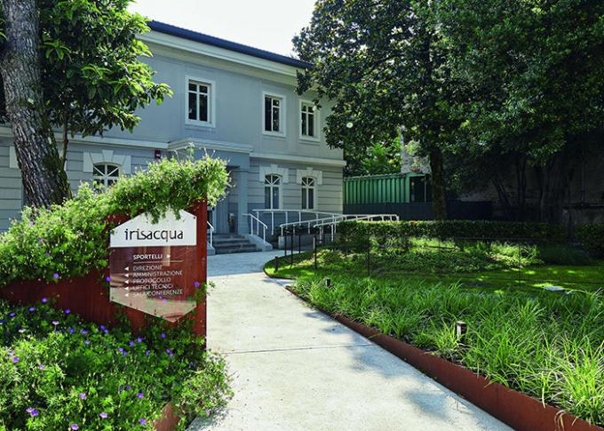 Подпорная стенка Corten стальная