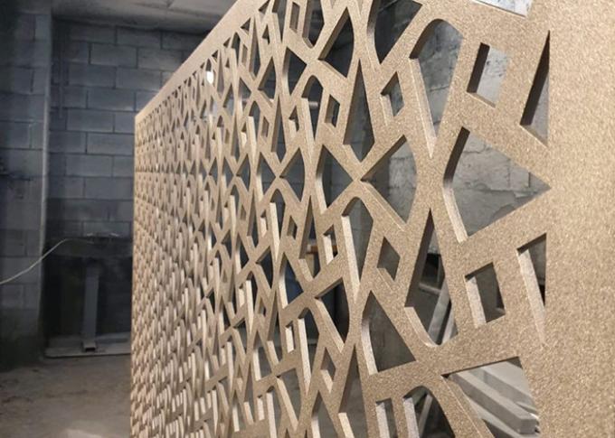 Панель раздела дизайна Corten стальная новая