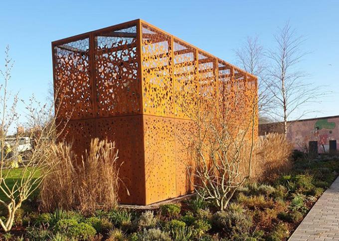 Панель экрана стилей Corten стальная европейская