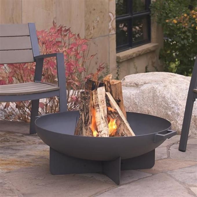 На открытом воздухе мебель Corten Firepit сада таблицы ямы огня Corten стальная