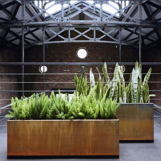 Лазер плантаторов Corten украшения стальной отрезал баки сада