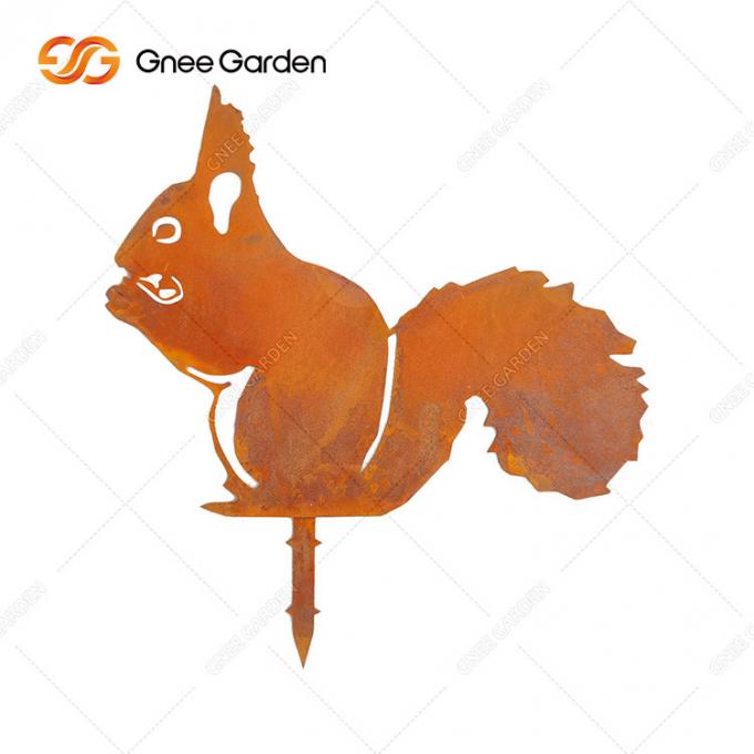 Сталь Corten орнаментирует статую Corten стальную для украшения сада