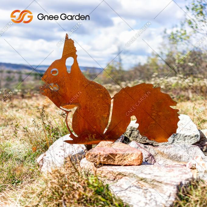 Сталь Corten орнаментирует статую Corten стальную для украшения сада