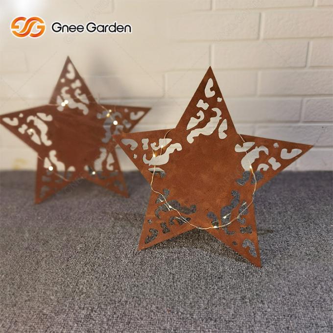Вырезывание лазера металла спешкы Corten стальное производит орнамент сада Corten стальной