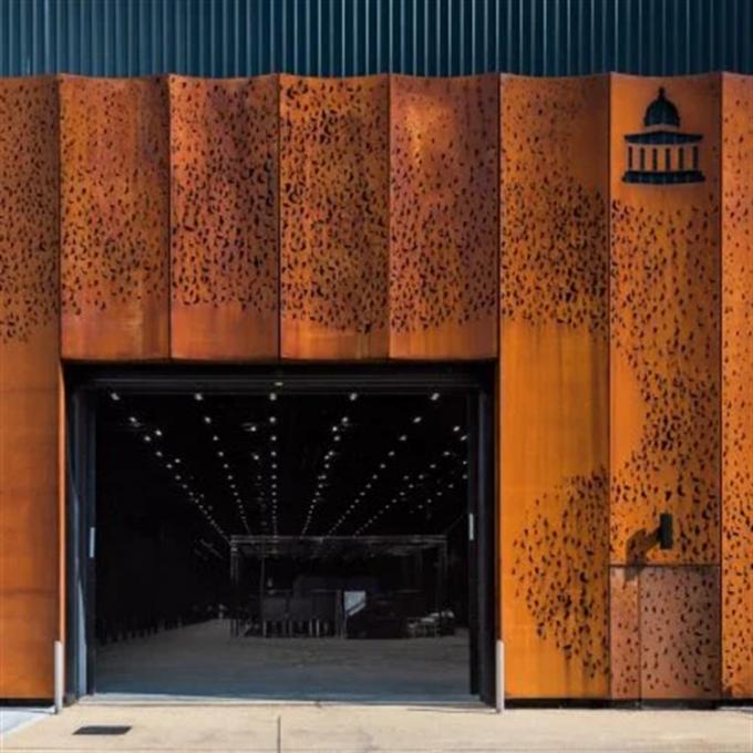 Стальная панель металла Corten плакирования внешней стены для оформления