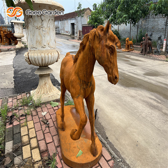 Скульптура Corten стальная животная