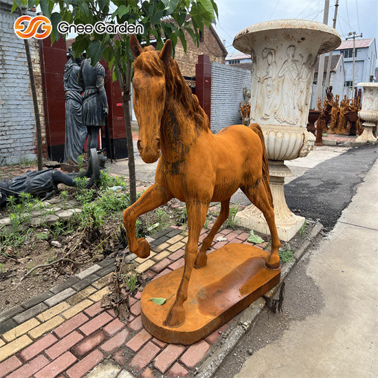 Скульптура Corten стальная животная