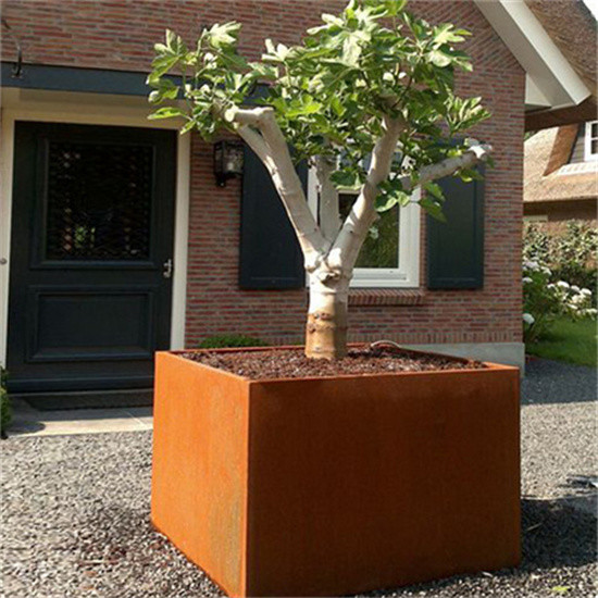 Плантаторы Corten стальные