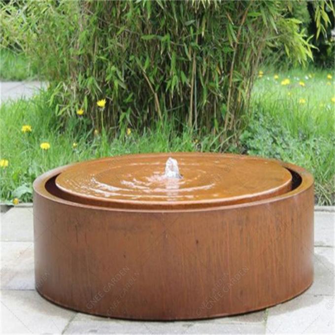 corten стальные фонтаны