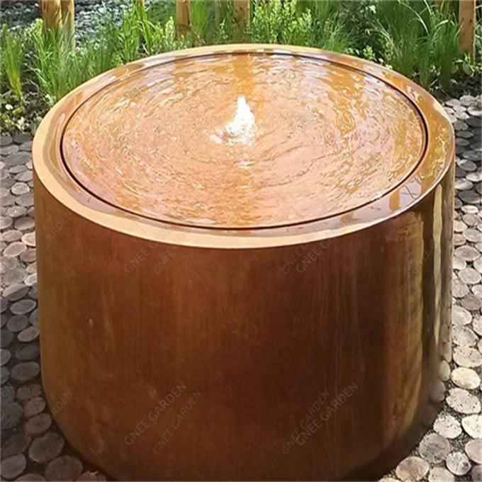 corten стальные фонтаны