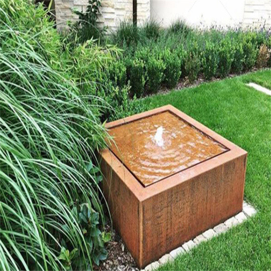 corten стальные фонтаны