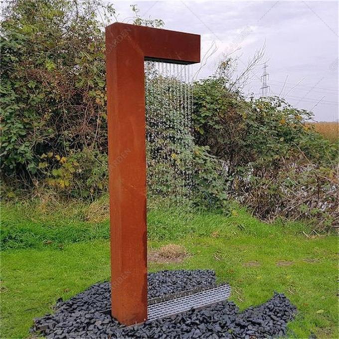 corten стальной фонтан