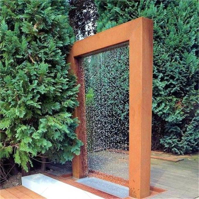 corten стальной фонтан