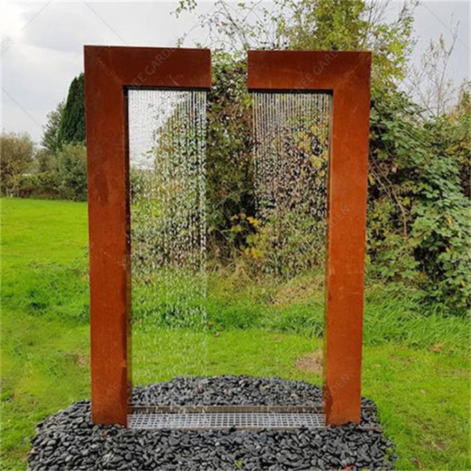 corten стальной фонтан