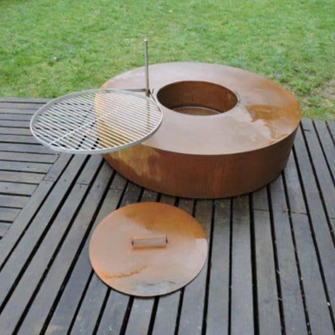 Ямы огня Corten стальные