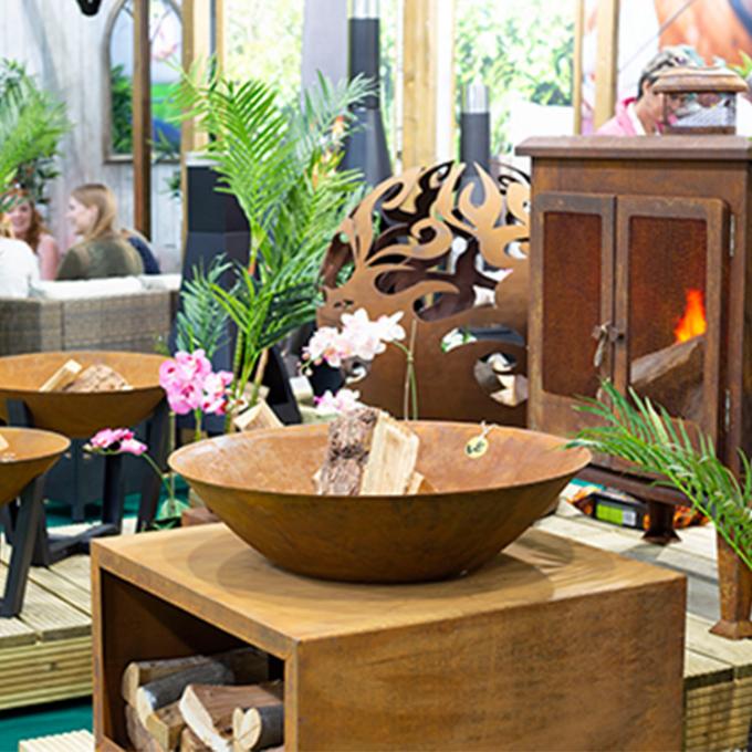 Яма огня Corten стальная