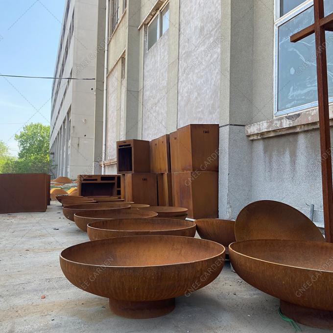 Яма огня Corten стальная