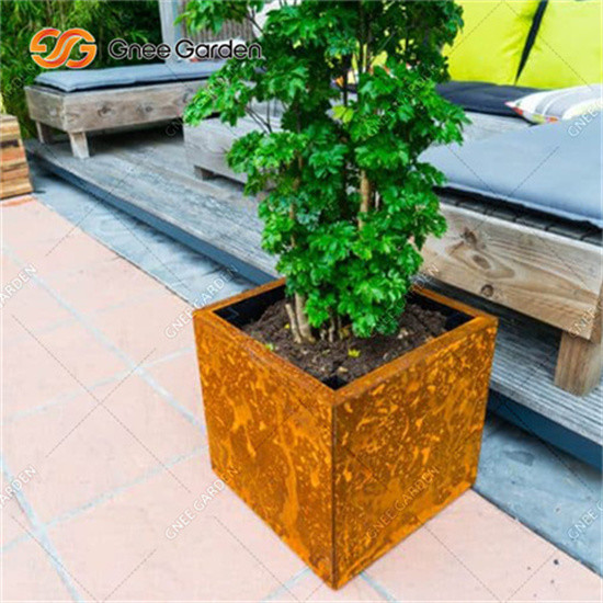 Плантаторы Corten стальные
