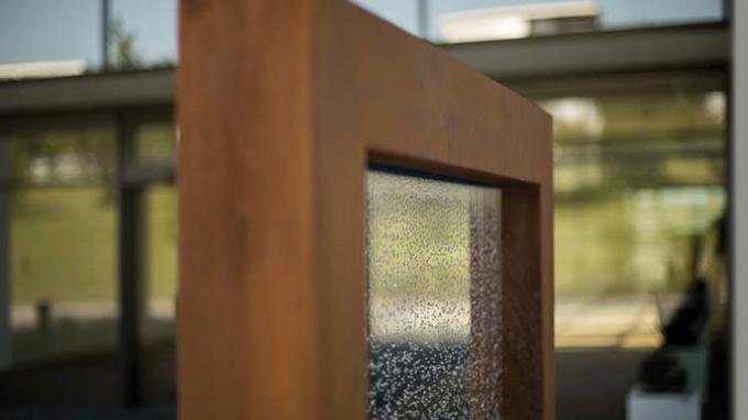 Сад металла уникальной ненесущей стены Corten украшения стальной прочный орнаментирует водопад