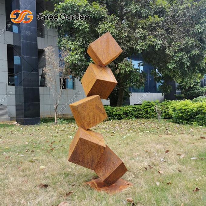 Скульптура металла сада Corten высококачественного большого ржавого ремесла искусства стальная