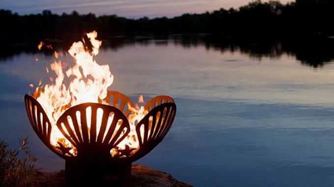 Ям огня Corten шар ямы огня Firepit стальных горячий продавая популярный на открытом воздухе современный стальной
